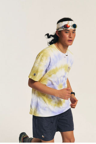 [Monterest] Moon Phase Tie-Dye Quick-Dry T-Shirt