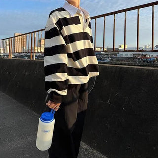 Rugby Border Long T-Shirt