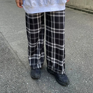 Color Check Easy Pants