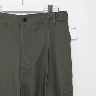 Pocket Cotton Cargo Pants
