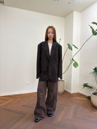 [NeverSeez] Washed Workwear Pants