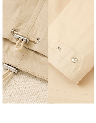 [CULTUM] Hooded Pullover Jacket