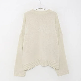(Unisex) Oversized Button Knit