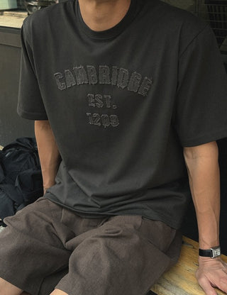 CAMBRIDGE Soft Short Sleeve T-shirt (3 colors)
