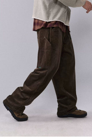 [Monterest] Washed Wide Wale Corduroy Work Pants