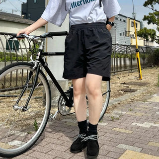 Nylon banding shorts