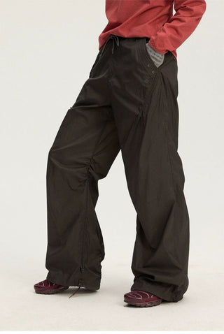[Monterest] UPF50+ Water-Resistant Ruched Parachute Pants