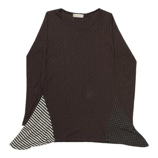 (3 colors) Long-length basic T-shirt