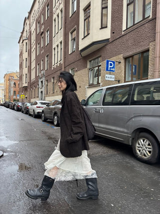 [NeverSeez] Distressed Tailored Blazer