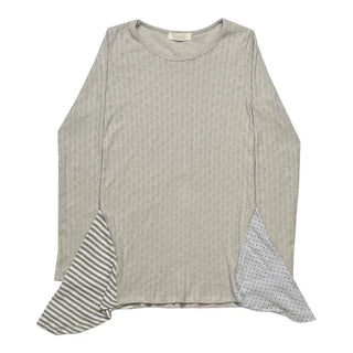 (3 colors) Long-length basic T-shirt