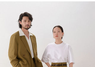 [CULTUM] Washable Bamboo Fiber Double-Breasted Suit Set