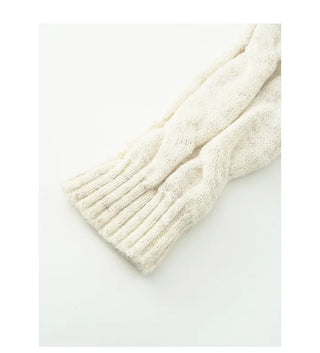 (3 colors) Oversized Cable Round Knit