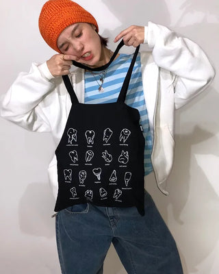(ORIGINAL) Tooth Graphic Eco Bag