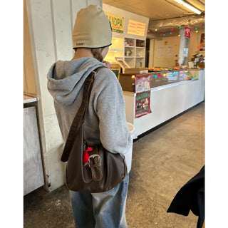 Vintage belt shoulder bag