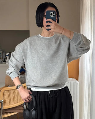 Piping sweatshirt