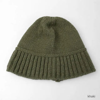 Knit bucket hat