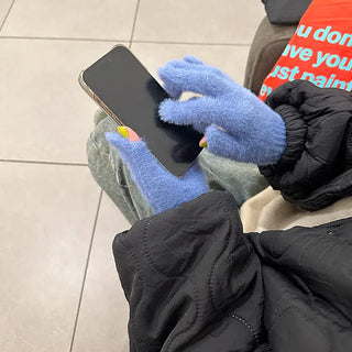 Angora Touch Gloves