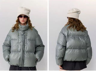 [Monterest] 800FP Duck Down Stand Collar Puffer Jacket