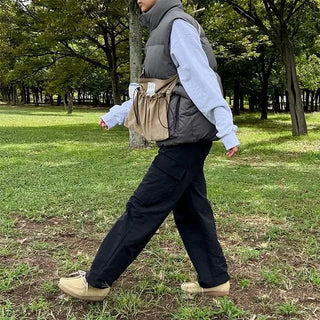 Nylon Easy Cargo Pants