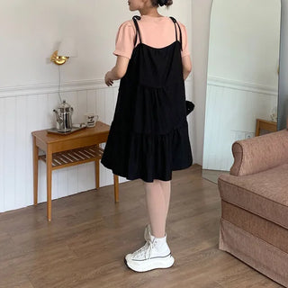 Ribbon Mini Can-Can Dress