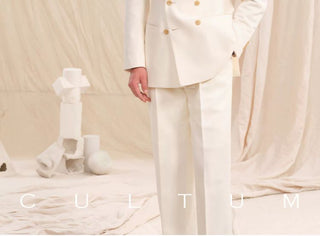 [CULTUM] Wrinkle-Resistant Double Breasted Suit