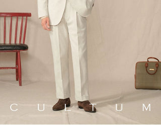 [CULTUM] Italian One-Piece Collar Brushed Shirt