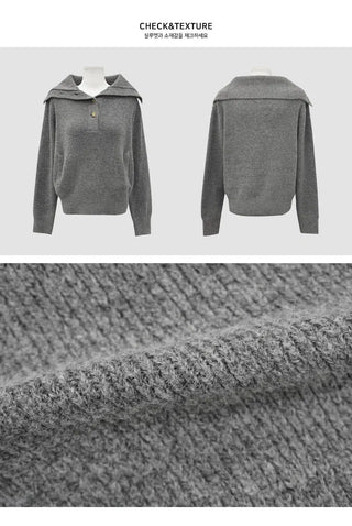 Repeated Open Pocket Knitwear - 2 colors