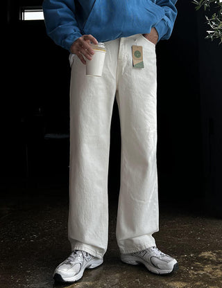ORGANIC.ivory pants(no.530)
