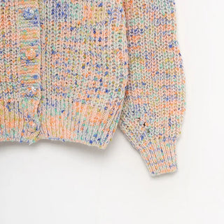 Mixed cardigan