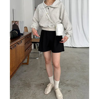 Half-zip sweatshirt