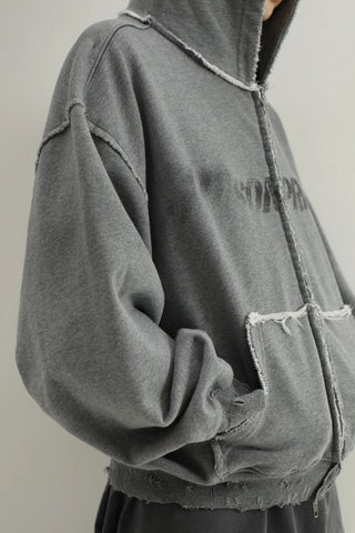 [MASONPRINCE] 460G Heavyweight Remake Zip-Up Hoodie