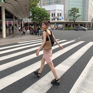 Rattan Shoulder Bag