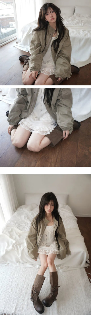 Butter Half Short Field Jacket - 3 colors