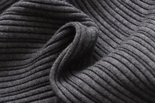 (3 colors) Layered Rib Knit