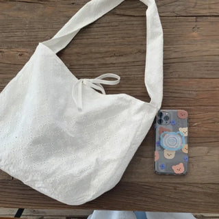Daily Stitch Ribbon Shoulder Bag