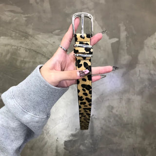 Leopard belt
