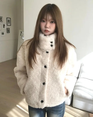 HIGH NECK DUDDLE JACKET (3color)