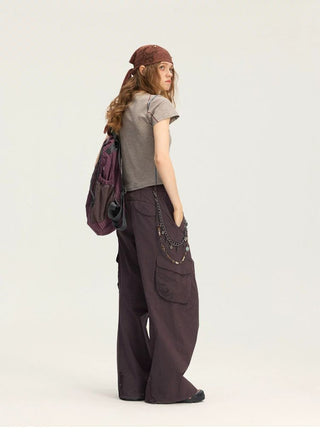 [Monterest] Water-Resistant Wide Leg Work Pants