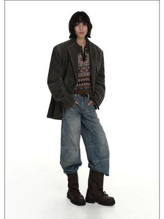 MASONPRINCE Oversized Corduroy Blazer