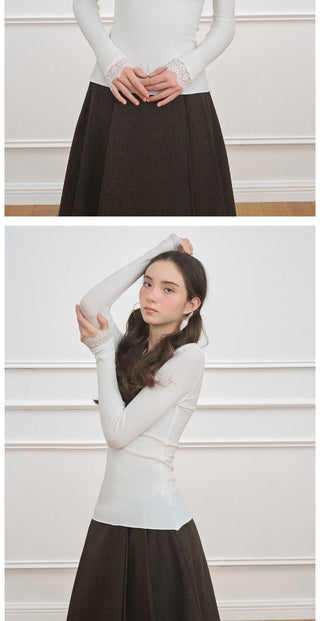 [NECY] V Neck Tops