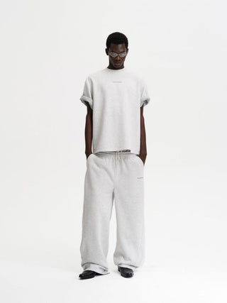 [MASONPRINCE] Cotton Blend Air Layer Cropped Tee