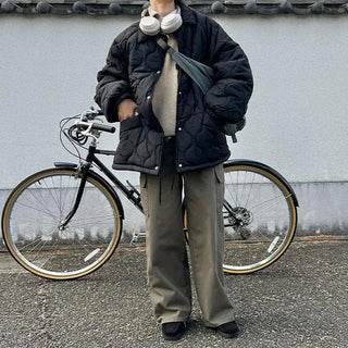 Quilted Overfit Jacket
