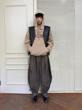 [NeverSeez] Printed Graphic Hoodie