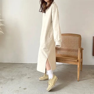 Half-zip dress