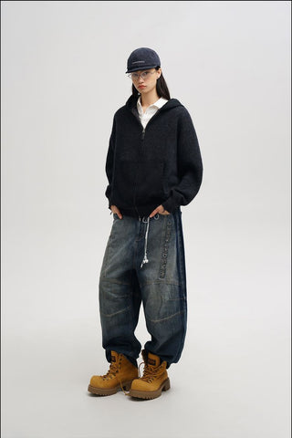 [MASONPRINCE] Workwear Structure Denim Pants