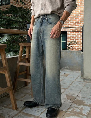 New York Yellow Long Denim (Premium Q)