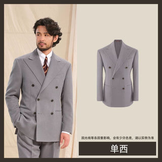 [CULTUM] Wrinkle-Resistant Double Breasted Suit