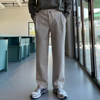 Perfect Fit Wool Elastic Waist Pants (3 colors)