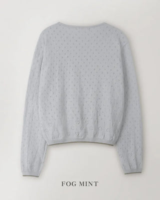 Perforated knit