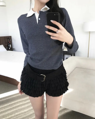 frill shorts (2color)